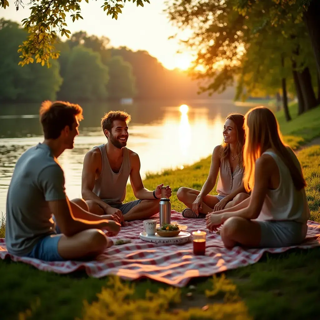 Une boîte de thé aux herbes belge avec un design élégant sur une table en bois.